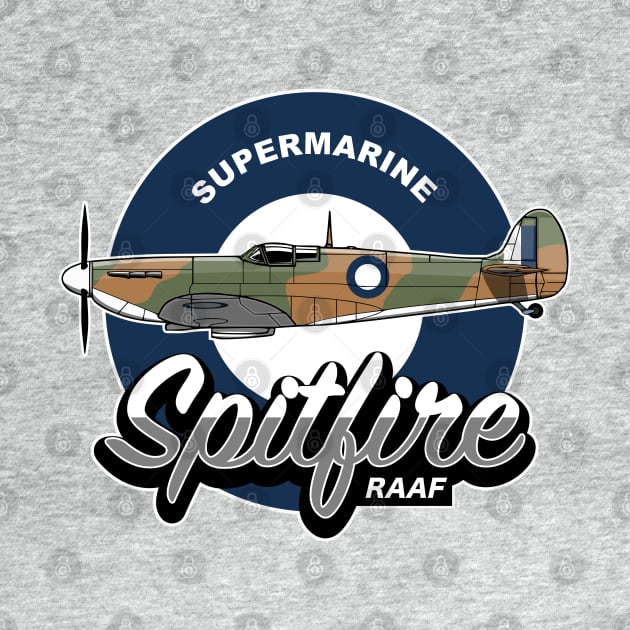 RAAF Spitfire by TCP